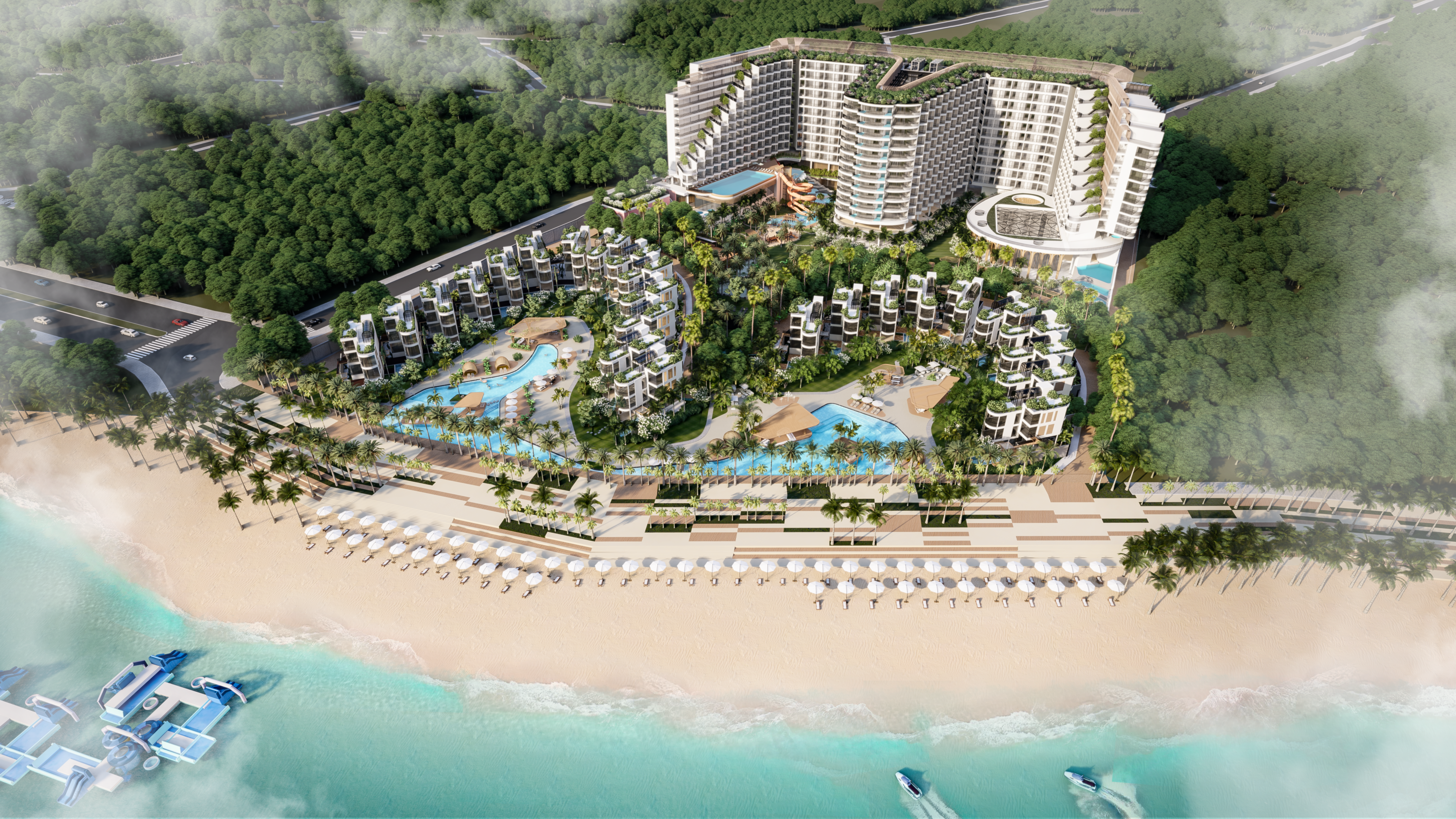 Địa thế phong thủy “vượng khí hội tụ” của Charm Resort Long Hải